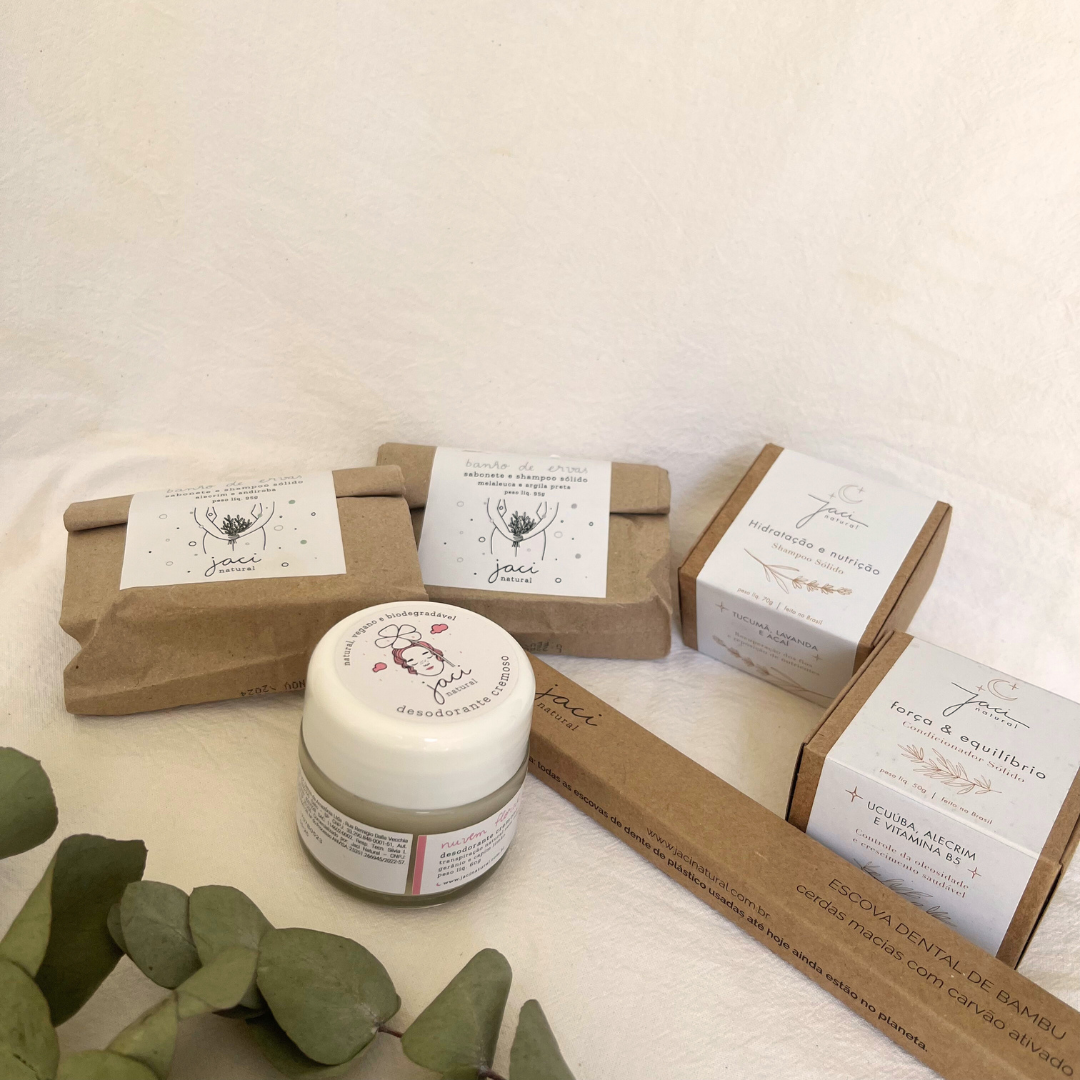 Kit Banho Completão - Aqui na Jaci - Por R$180.80! Compre agora na Jaci Natural