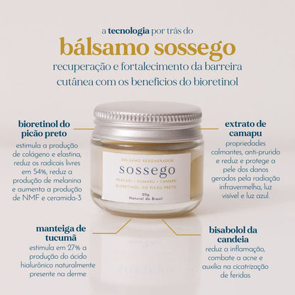 Bálsamo Sossego | Natural e Vegano - Aqui na Jaci Natural - Por R$60! Compre agora na Jaci Natural
